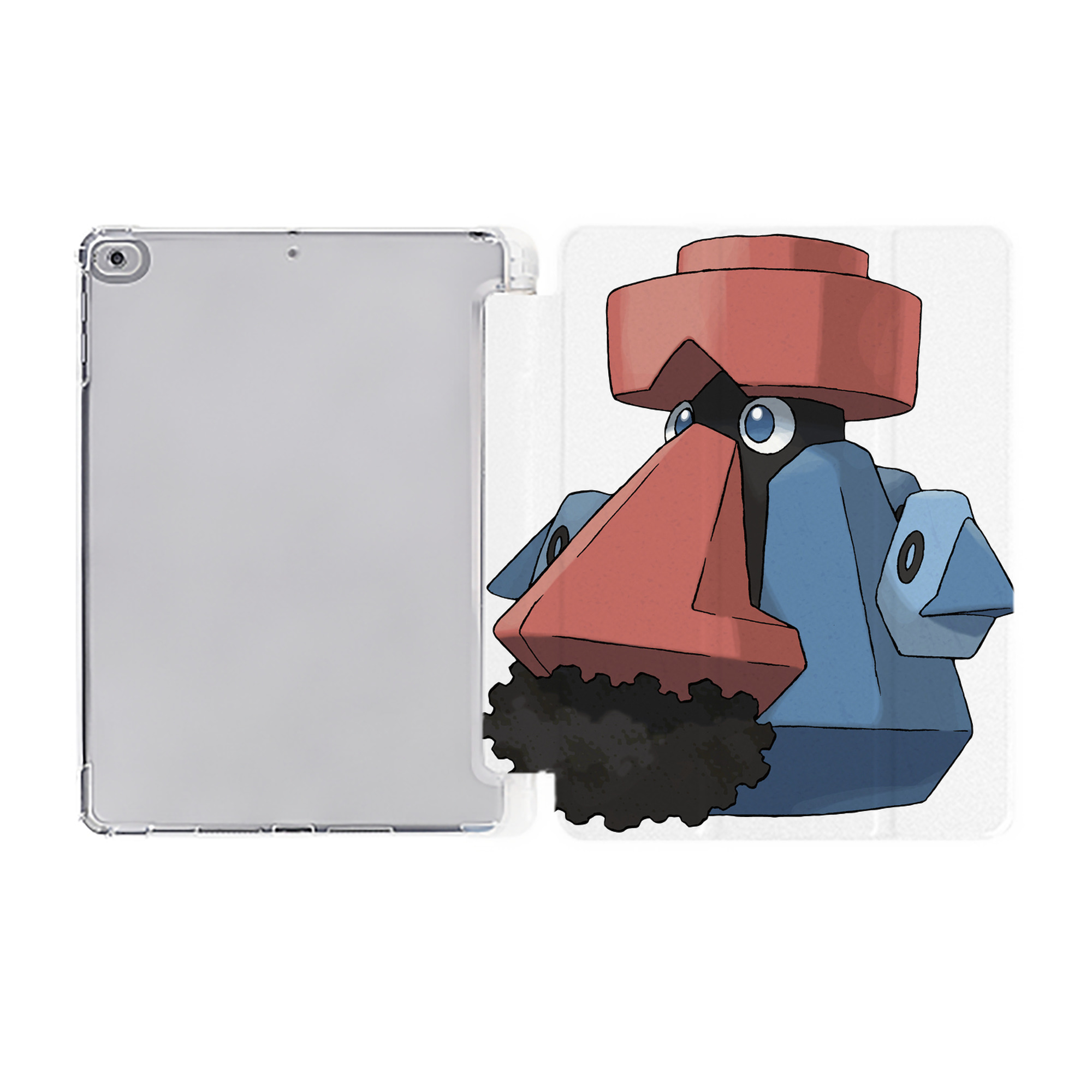 （画像用） ポケットモンスター Pokémon IPad ケース ペン収納付き 三つ折りスタンド PUレザー×シリコン 対応機種9.5/10.5/10.9インチ